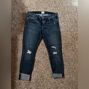 Krista Ankle Super Skinny Raw Hem